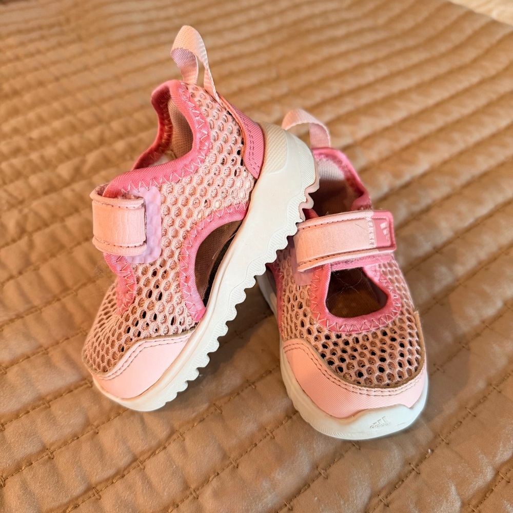 Adidas Pink Toddler Girl Outdoor/Water Shoes